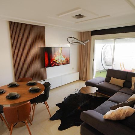 Appartement With Terasse 5 Min To Tanger Marina-Free Parking Экстерьер фото